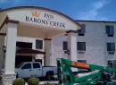 Painted Lettering on Bldg.